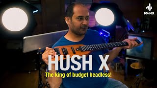 Donner Hush X the best budget headless guitar out there #guitar #headlessguitar #donnerguitar