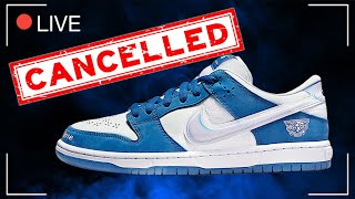 NIKE CANCELS SB DUNK LOW BORN \u0026 RAISED ...