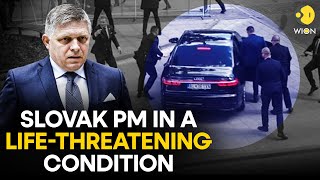 Slovakia PM Robert Fico shot LIVE: Slovakia's PM injured in an Assassination Attempt | WION LIVE