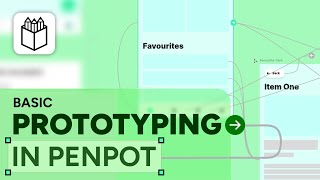 Basic Prototyping in Penpot | A Figma Alternative | Beginner Tutorial