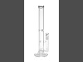 2K Glass Art | Dual MeshLine Perc Bong