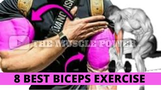 8 Best Bicep Exercises at Gym for Bigger Arms