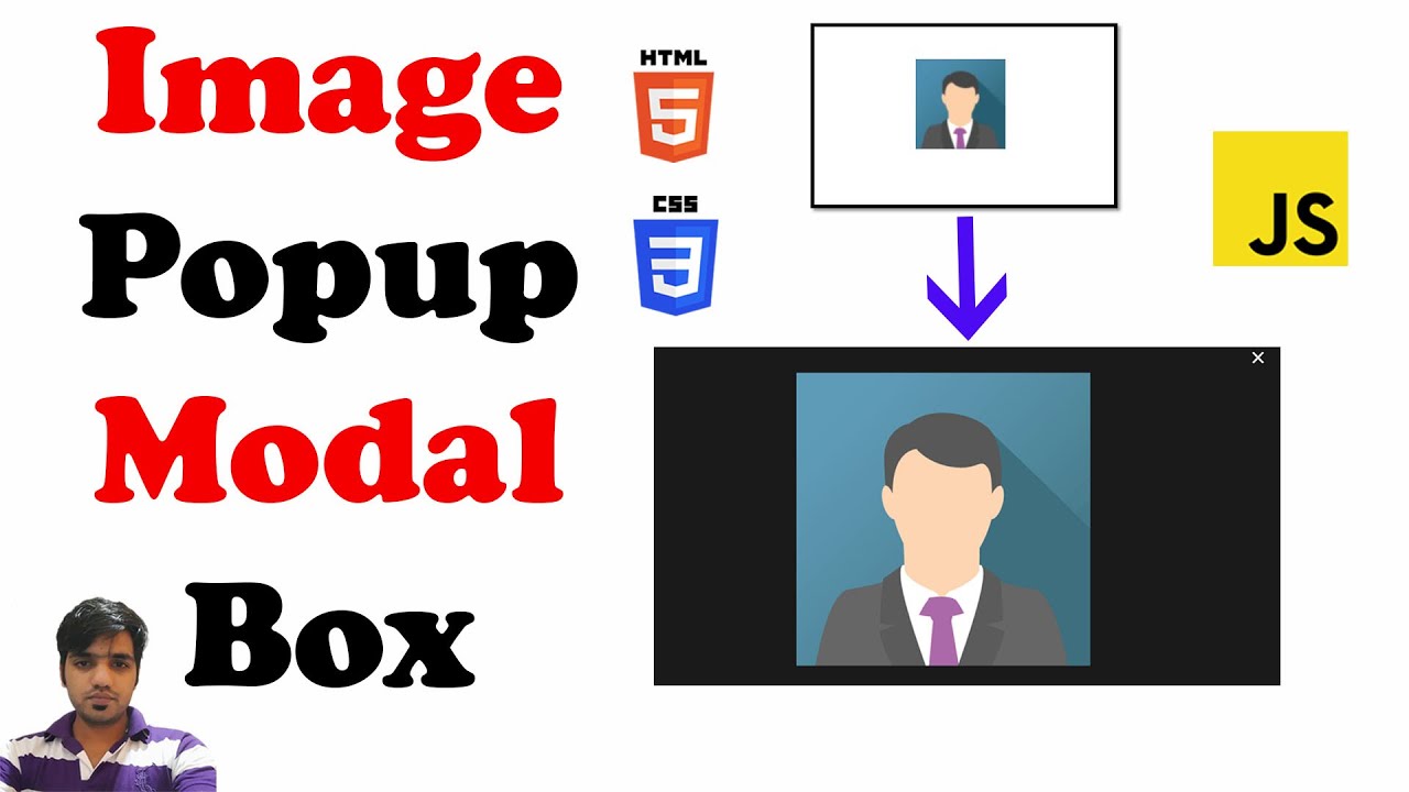 Image Popup Modal Box Using HTML, CSS & JavaScript