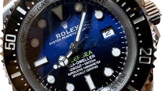 Unboxing of my new 136660 Rolex Deepsea D-Blue ‘James Cameron’ model.