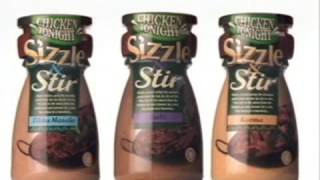 Chicken Tonight Sizzle \u0026 Stir Commercial (Ian Wright)