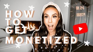 HOW TO GET MONETIZED FAST ON YOUTUBE 2020 | Monetization Process Explained *get approved FAST HACK*