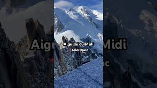 Aiguille du Midi at Mont Blanc is STUNNING. Chamonix is a dream. 🇫🇷🏔️ #francetravel #francetrip