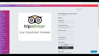 How to buy tripadvisor reviews / reviews service