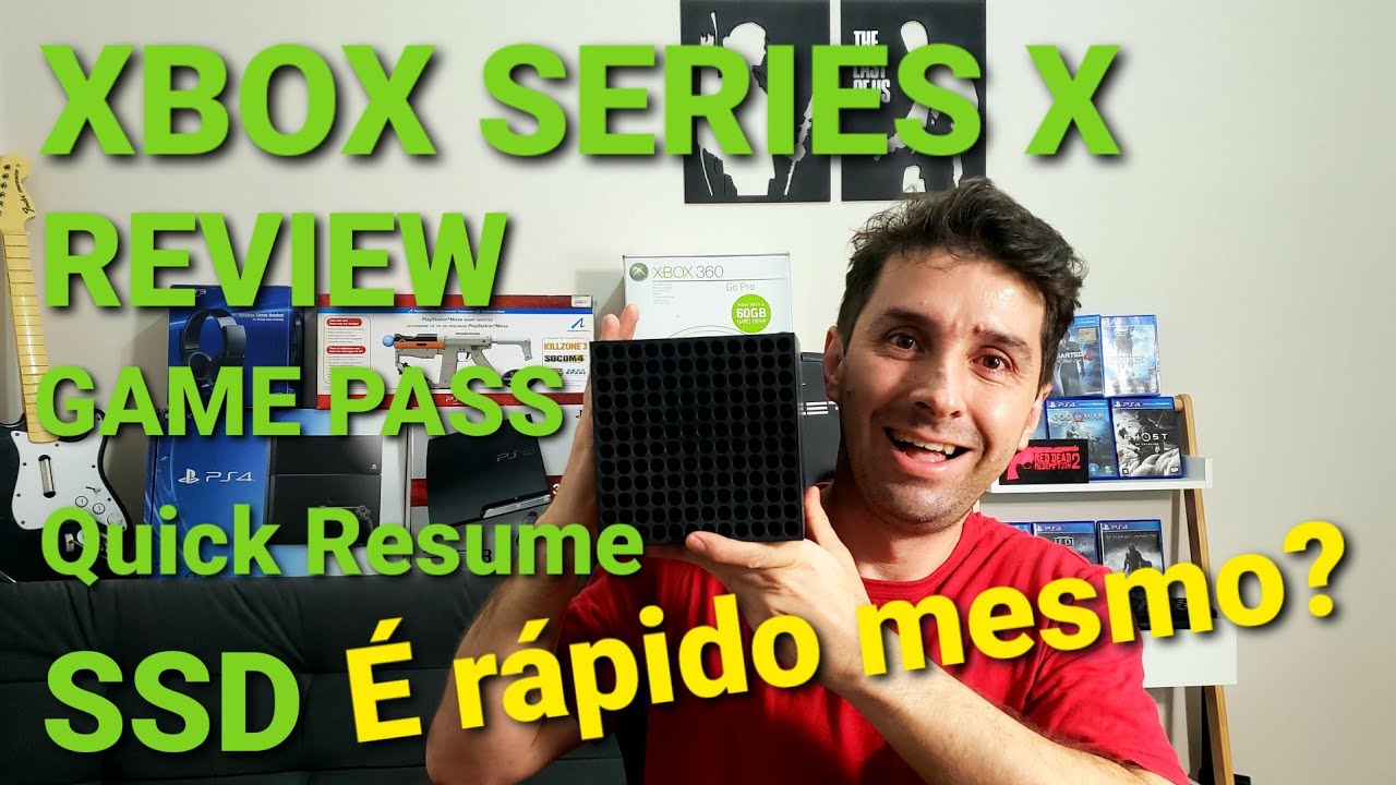 XBOX Series X Ta Esquentando? Review - Quick Resume - SSD E Game Pass ...