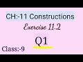 Construct a ∆ ABC in which BC= 7 cm, angle B=75 degree, AB+AC=13 cm/Full Solution