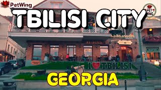 (Tbilisi city), Georgia city of heart 4k 2021, watch on \