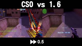 CSOnline   -  CSO與CS1.6的GS速度比較