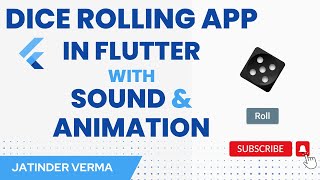 Dice Rolling App in Flutter with Rolling Sound and Animation