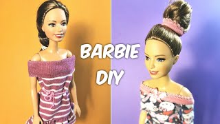 Best DIY Barbie Clothes with Socks | Easy Barbie Dress Making | Barbie Hacks and Crafts