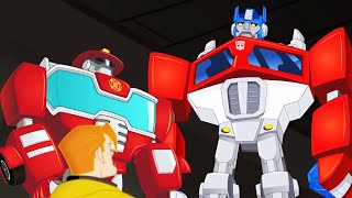 Optimus Prime Takes Charge | Transformers Rescue Bots | Full Episodes | Transformers Junior