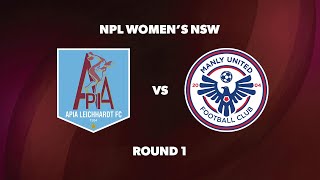 NPL Women’s NSW Round 1: APIA Leichhardt FC  vs Manly United FC