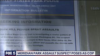 DC attacker posing as cop, pepper spraying victims, police say | FOX 5 DC