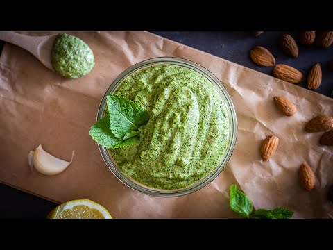 Mint pesto recipe