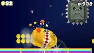 NSMB2 Custom Level - Rainbow Run Canon