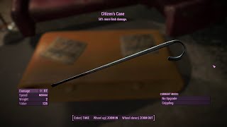 Wild Wasteland - Citizen's Cane \u0026 Ginny from Settlers of the Commonwealth (Fallout 4 Mods)