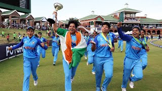 WINNING MOMENT! 🇮🇳🏆 | India beat England to win the inaugural Women’s U19 T20 World Cup title 🔥