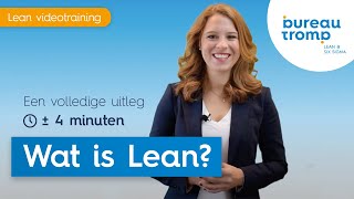 Wat is Lean? (volledige uitleg in 4 minuten) | Bureau Tromp