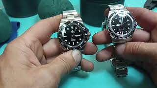 San Martin sn0111g titanium & GMT sn0112 double unboxing