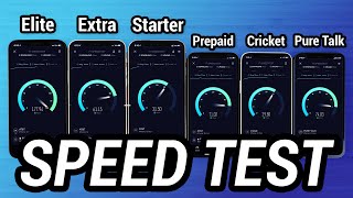 AT&T Speed Test: Elite vs Extra vs Starter vs Prepaid vs MVNO!