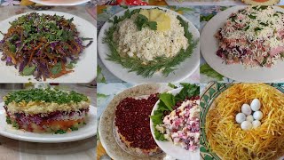 САМЫЕ ВКУСНЫЕ САЛАТЫ НА ВСЕ ПРАЗДНИКИ. САЛАТЫ С МАЙОНЕЗОМ.