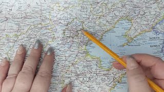 ASMR ~ Beijing, China History \u0026 Geography ~ Soft Spoken Map Tracing Google Earth