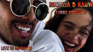 ROSALIA and RAUW ALEJANDRO live 16/05/2023 | Funny moments + subs