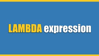 Python Tricks - Lambda expression | Lambda Function in Python