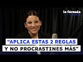 Hacks para dejar de procrastinar y gestionar tu energía, con Sofi Contreras | #LaFórmula