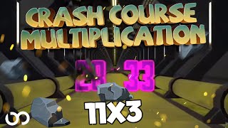 Crash Course: Multiplication 📚 Math Fitness Run 📚 PE Game to Stimulate Mental + Physical Development