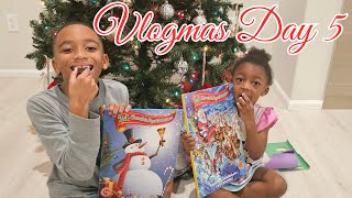 Vlogmas Day 5 | Kids search for Elf's on the Shelf | What will we FIND in our Advent Calendars??