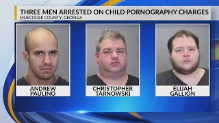 News 3 Midday: 3 arrested in separate GBI investigations into child sexual exploitation