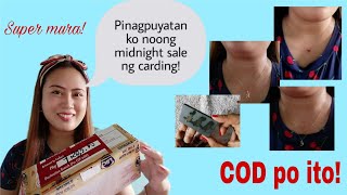 Murang dainty necklaces (18k SD Gold)  noong Midnight sale ng Carding Ginto /COD / Eil Lie c.