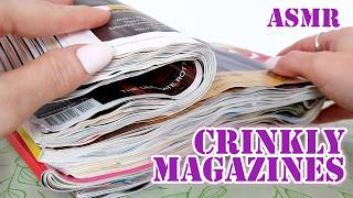 ASMR The Crinkliest Magazines • Listen & Sleep • No Talking