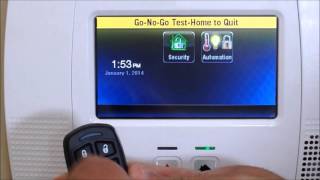 How to program a 5834 4 Honeywell High Security keyfob  Lynx Touch L5200 L7000 and L5210 Panels