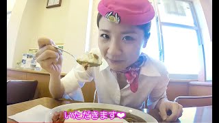 [中国人モンちゃん]八甲田山の頂上で八甲田山の形のカレーを食べた❤青森の旅５