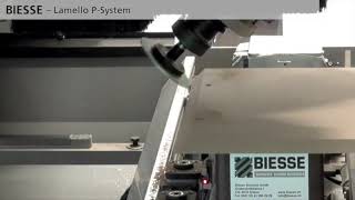 Lamello P System Bearbeitung mit Biesse