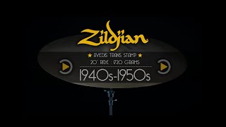 1950s Zildjian Avedis Transition Stamp : 20\