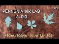 04 Pennonia Ink Lab K-010 | #30inks30days [November 2024]