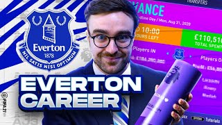 TRANSFER WINDOW MANAGER OF THE MONTH!!! Fifa 21 Everton Career Mode Episode 1
