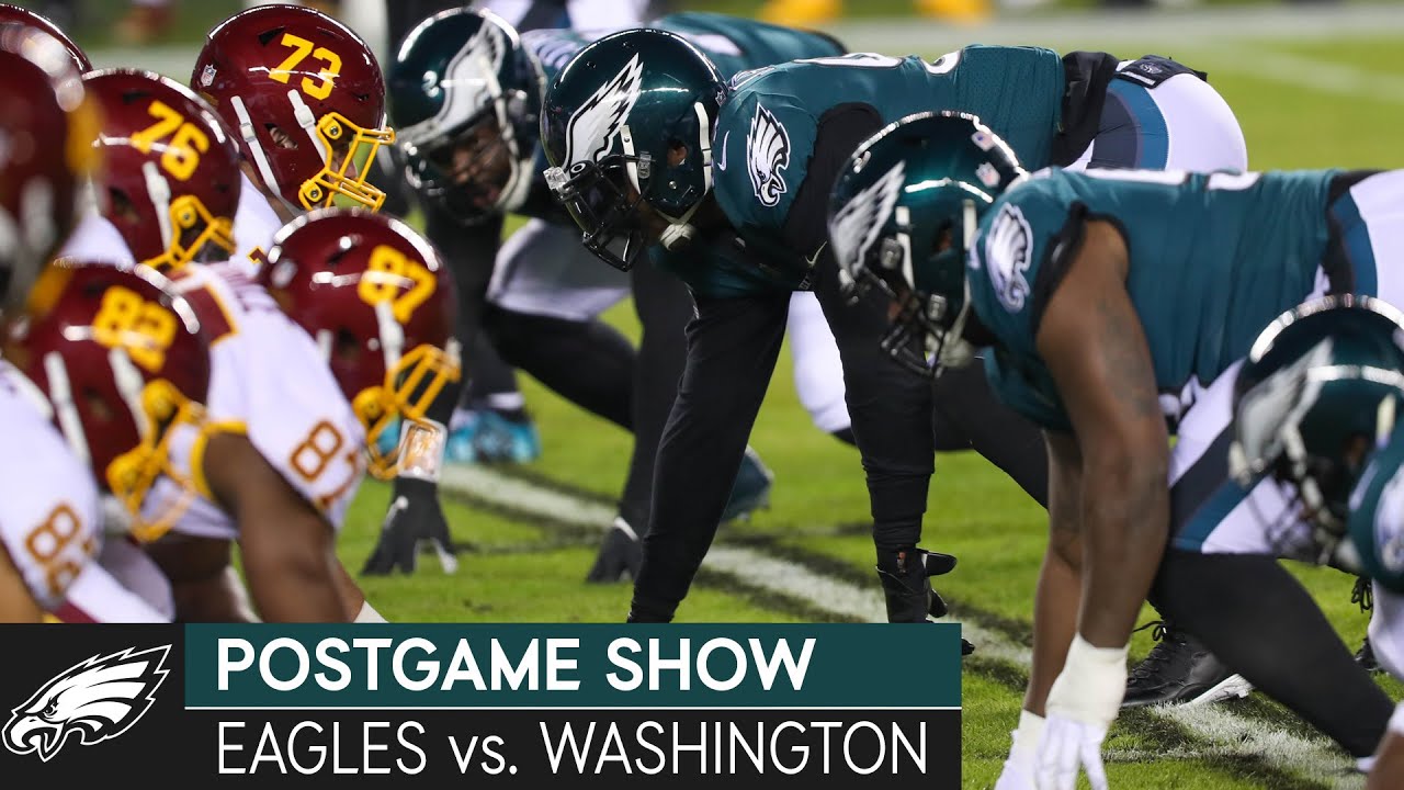 Philadelphia Eagles Vs. Washington Football Team Postgame Show | 2020 ...