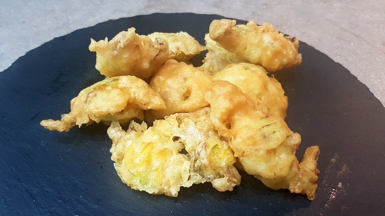 FRITTELLE DI FIORI DI ZUCCA SENZA UOVA E SENZA LIEVITO | FoodVlogger ...