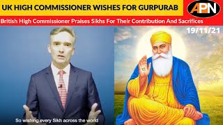 Watch: British High Commissioner, Alex Hills Heaps Praise For Sikh Community On Guru Nanak Jayanti