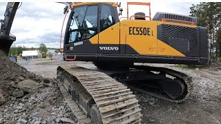 This Volvo EC550E Is Incredibly Fast