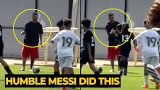 Look at how MESSI encourages Thiago and friends during Inter Miami Academy match | Football News