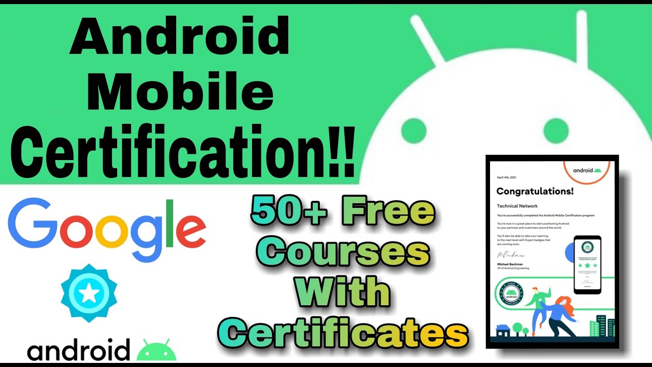 Android Mobile Google Partner Training With Free Certification || 50 ...